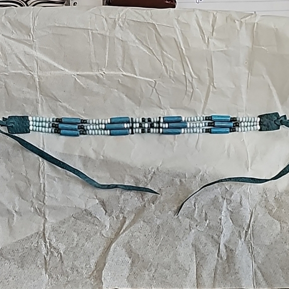 Beautiful Vintage Native American Choker Necklace. - Picture 16 of 16